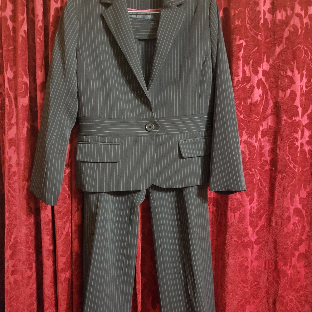 Denim Suit pants and Jacket Sz. 12
